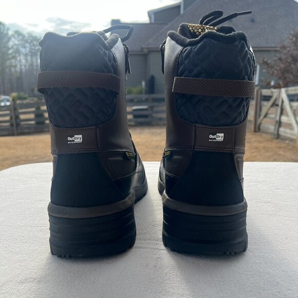 Columbia Bugaboot Celsius Plus Snow Boots, Brown & Black, Men's 9.5W, LIKE NEW - Picture 7 of 13